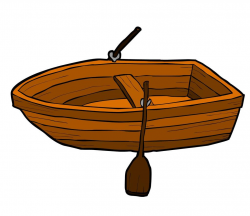 Row Boat clipart fishing boat - Pencil and in color row boat clipart ...