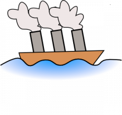 Steamer Boat Clip Art at Clker.com - vector clip art online, royalty ...