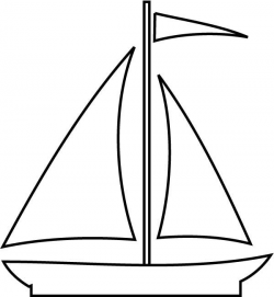Boat Clipart Black And White - cilpart