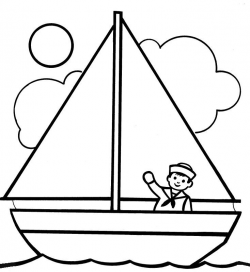 Simple Boat Drawing at GetDrawings.com | Free for personal use ...