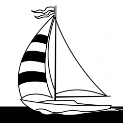 Collection of 18 Black & White Boat Clipart Images - Free Clipart ...