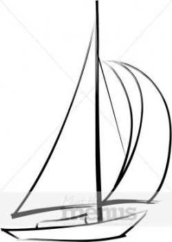 simple drawings of sail boat | eps jpg word png tweet sailboat clip ...