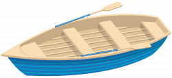 Blue Boat Transparent Clip Art Image | Gallery Yopriceville - High ...