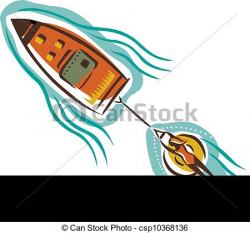 Boat Tubing Clipart