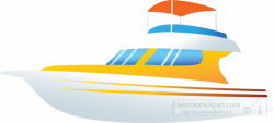 Boats and Ships Clipart- yacht-on-the-sea-no-background-clipart ...
