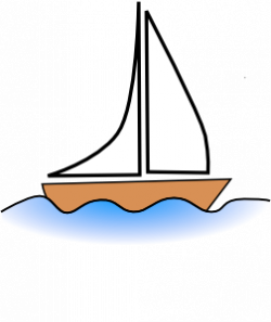 Boats On Water Clipart