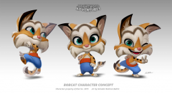 Bobcat Character by ReevolveR on DeviantArt