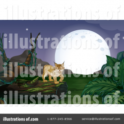Bobcat Clipart #1473188 - Illustration by Graphics RF