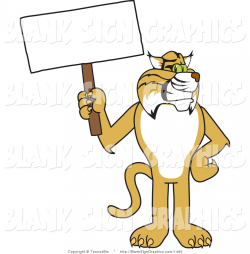Bobcat clipart reading - Pencil and in color bobcat clipart reading