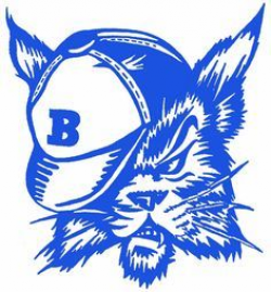 Mascot Clipart Image of Black White Wildcats Bobcats Graphic ...