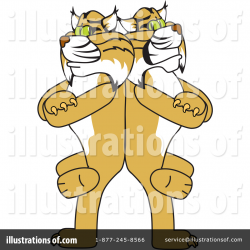 Bobcat School Mascot Clipart #1361683 - Illustration by Toons4Biz