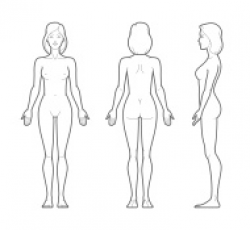 Free download of Female Body Silhouetteside vector graphics and ...