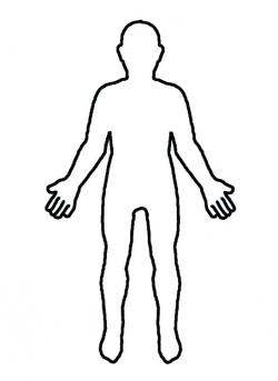 Human Body Drawing Outline at GetDrawings.com | Free for personal ...