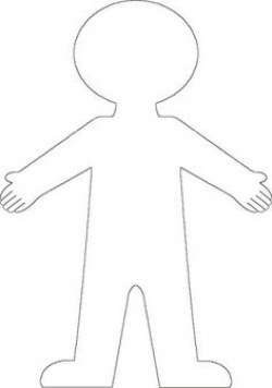 Human Body Outline Printable - ClipArt Best | Therapy and Play ...