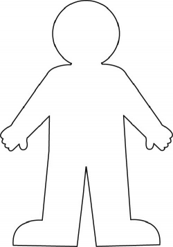Free Human Body Outline Printable, Download Free Clip Art, Free Clip ...