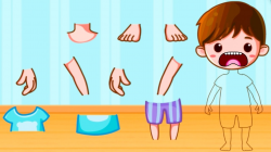 Baby Learn Body Parts Fun Puzzle Kids Games for Children - YouTube