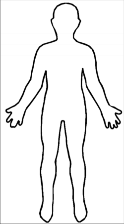 PNG Human Body Outline Transparent Human Body Outline.PNG Images ...