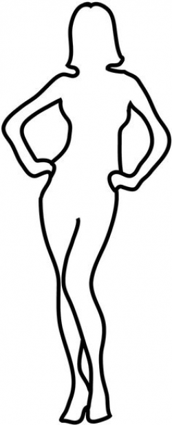 body silhouette outline - Google Search | sculpture | Pinterest ...