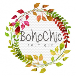Boho Chic Logo Premade Logo Custom Logo by GypsySoulDesignShop ...