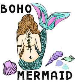 Boho Mermaid Wallpapers | Mermaid, Boho and Wallpaper