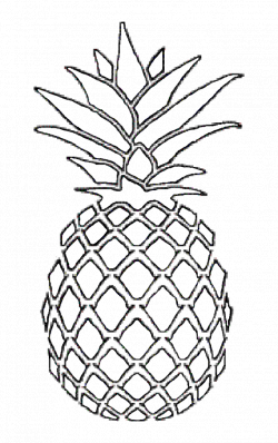 Pineapple Drawing Related Keywords & Suggestions - Pineapple ...