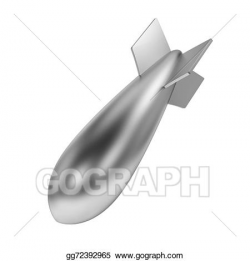 Stock Illustration - Air bomb. Clipart Drawing gg72392965 - GoGraph