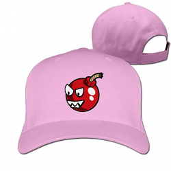 Unisex Angry Cherry Bomb Clipart Adjustable Snapback Baseball Cap ...