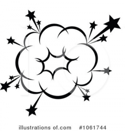 Explosion Clip Art Black and White for Bomb Blast Clipart Cartoon ...