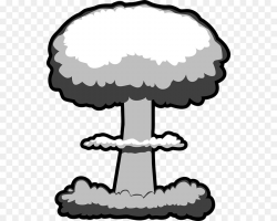Nuclear explosion Nuclear weapon Mushroom cloud Clip art - powder ...