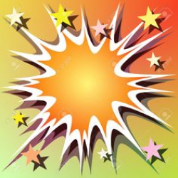 Explosion (Comic Book Explosion Background) Royalty Free Cliparts ...