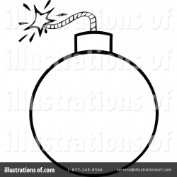 Bomb Clipart #1241699 - Illustration by Hit Toon