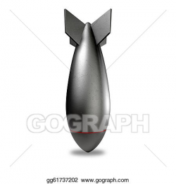 Drawing - Bomb. Clipart Drawing gg61737202 - GoGraph