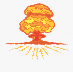 Explosion Clipart Big Explosion - Atomic Bomb Gif Clipart ...