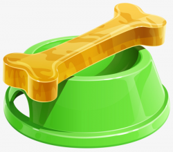 Bone Dog Food, Dog Bowl, Food, Green PNG Image and Clipart for Free ...