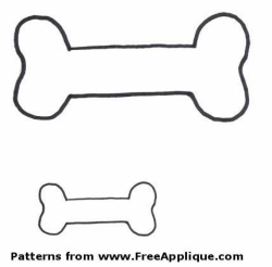 Dog Bone Coloring Pages - Funny Coloring