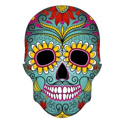 Day Of The Dead Clipart - Clipart Kid | Day of the Dead - Crafting ...