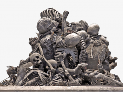 A Pile Of Bones, Bones, Bone, Skeleton PNG Image and Clipart for ...