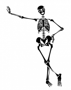 28+ Collection of Halloween Dancing Skeleton Clipart | High quality ...