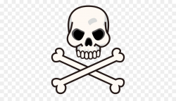 Skull and Bones Skull and crossbones Human skull symbolism Emoji ...