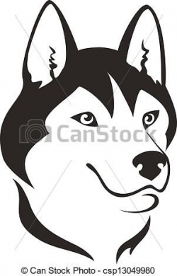 7 best huskies images on Pinterest | Embroidery, Draw and Husky