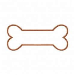 Dog Bone Clipart Outline | A | Pinterest | Dog bones, Outlines and ...