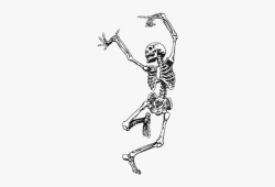 Transparent Bone Skeleton Dance - Dancing Skeletons Dia De ...