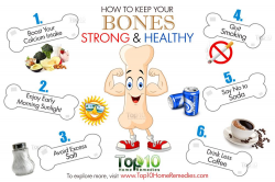 How to Keep Your Bones Strong and Healthy | Top 10 Home Remedies