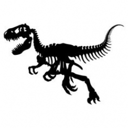 PublicDomainVectors.org-Vector illustration of the T-Rex growling as ...