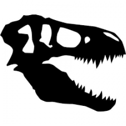 t-rex skull stencil free - Google Search | Dinosaurs ...
