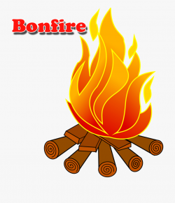 Campfire Clipart Bonfire - Transparent Background Campfire ...