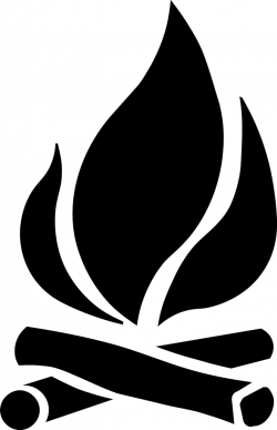 Bonfire clipart icon