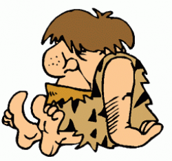 Caveman clipart clothing - Pencil and in color caveman clipart clothing