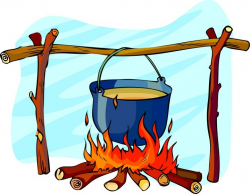 Heat clipart campfire - Pencil and in color heat clipart campfire