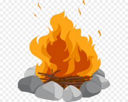 Campfire Cartoon Bonfire Clip art - Camp firewood heap png download ...